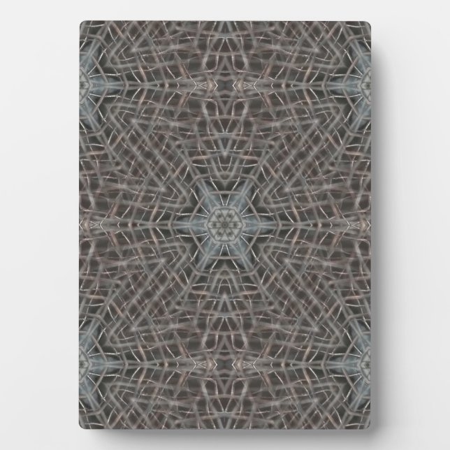 Plaque Photo Maillage métallique (Devant)