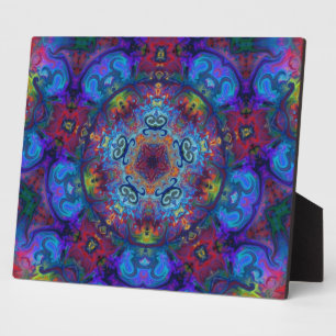 Plaque Photo Mandala Art Abstract Design