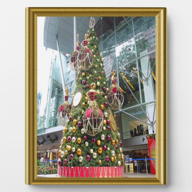 Plaque Photo Mannequin christmas tree (Devant)