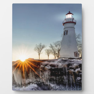 Plaque Photo Marblehead Lighthouse