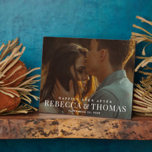 Plaque Photo Mariage photo de type moderne