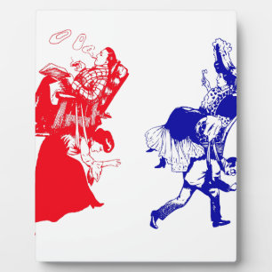 Plaque Photo mariage victorien drôle