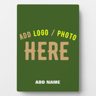 PLAQUE PHOTO MARQUE MODERNE MODERNE VERTE DE FORÊT MODERNE VÉRI