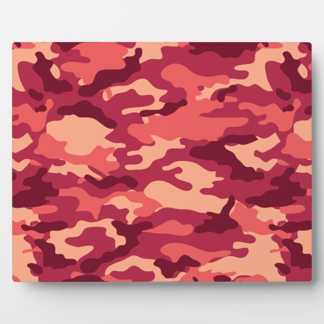 PLAQUE PHOTO MARTIAN DESERT CAMO / CAMOUFLAGE DAZZLE MOTIF (Devant)