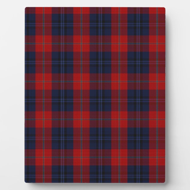 Plaque Photo McKnight Clan Tartan (Devant)