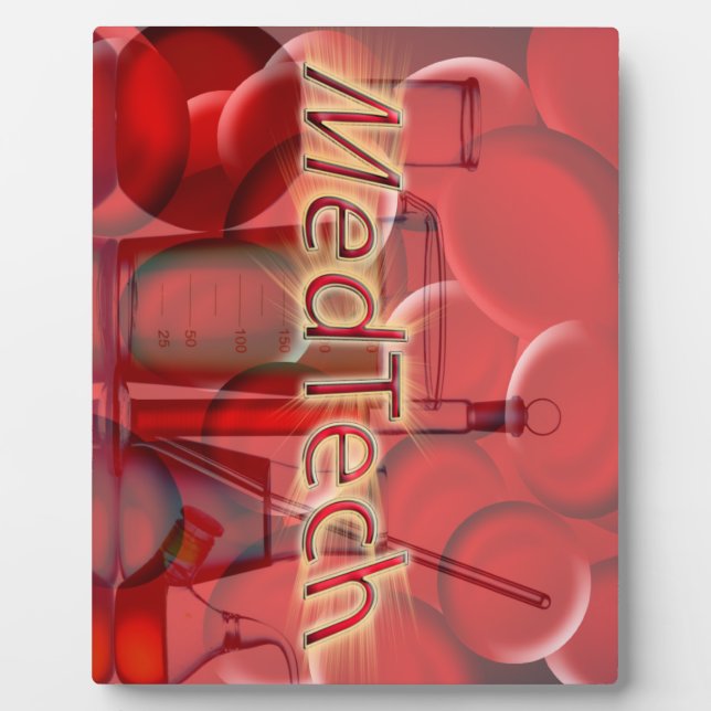 Plaque Photo Med Tech STARBURST LOGO (Devant)