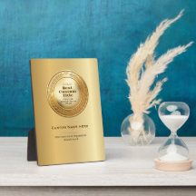 Médaille d'or réaliste 3D personnalisable et modif
