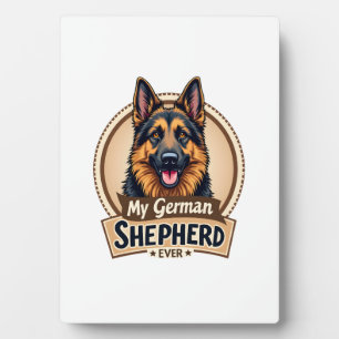 Plaque Photo Meilleur Ami Pour Toujours Mon Shepherd Allemand V
