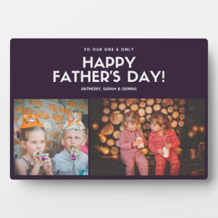 Plaque Photo MEILLEUR cadeau pour DADS! Ajouter Photos - Les Pè