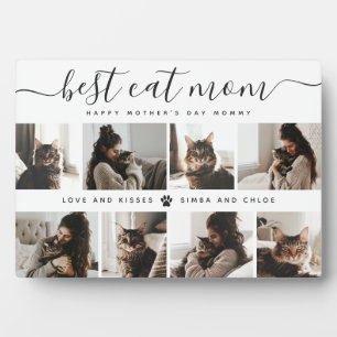 Plaque Photo Meilleur Chat Maman : Custom Mother's Day Photo de