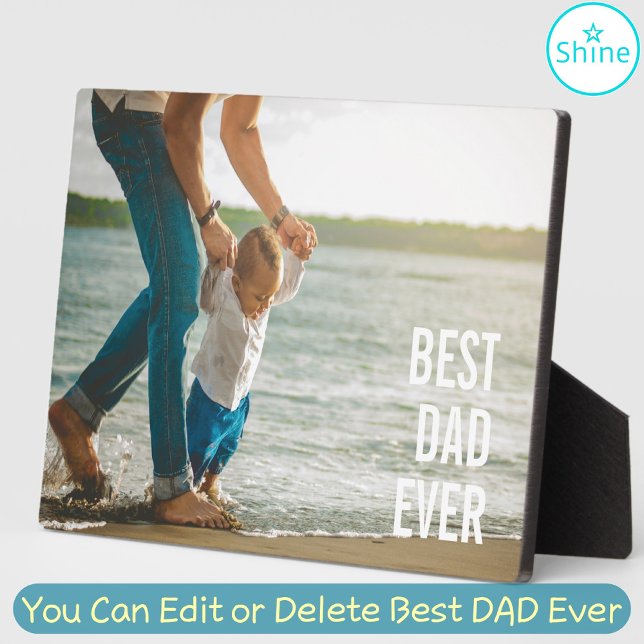 Plaque Photo Meilleur Père Jamais Meilleur Père Jamais photo pe (Créateur téléchargé)