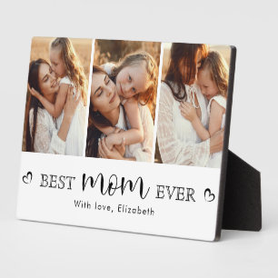 Plaque Photo Meilleure Maman Collage Photo Mignon Tendance