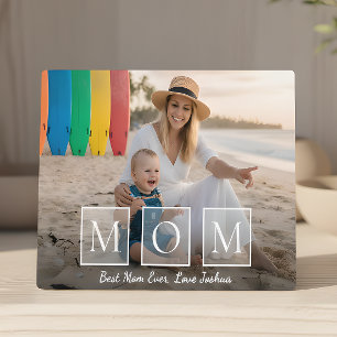 Plaque Photo Meilleure Maman Famille Photo