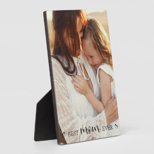 Plaque Photo Meilleure Maman Personnalisée Photo Sans Cadre sur