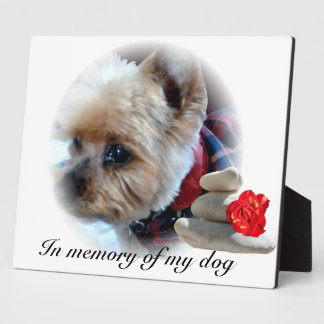 Plaque Photo mémorial