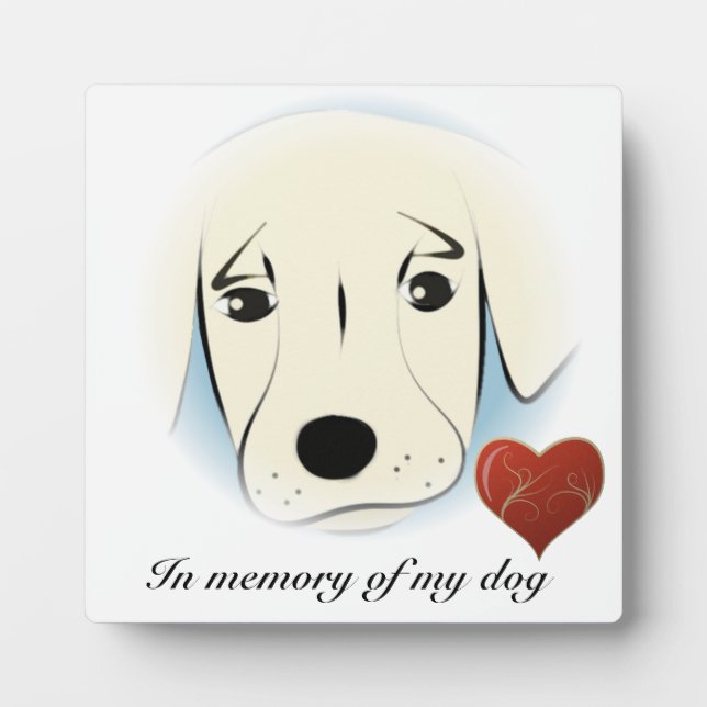 Plaque Photo mémorial (Devant)