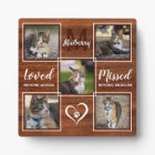 Mémorial de Souvenir de Chat Collage Photo Unique