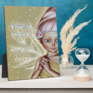 Plaque Photo Mermaid Kisses
