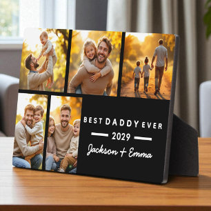 Plaque Photo Mete Meilleur Papa Jamais Fête des pères 5 Photo C