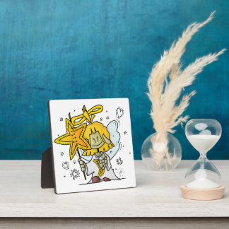 Plaque Photo Micol - der fröhliche Sternenengel