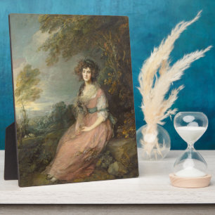 Plaque Photo Mme Richard Brinsley Sheridan, 1785-1787