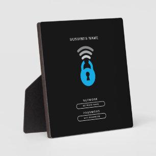 Plaque Photo Modèle du logo WiFi Key tech