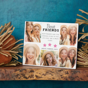 Plaque Photo Modern Best Friends Grille Photo Keepsaké Cadeau