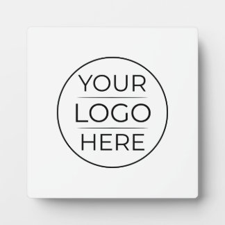 Plaque Photo Modern Business Logo Branding