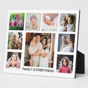 Plaque Photo Moderne 9 Photo Collage Famille Tout Citer