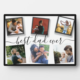 Plaque Photo Moderne Meilleur Papa Ever 6 Photo Instagram Colla