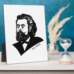 Plaque Photo Modeste Mussorgsky