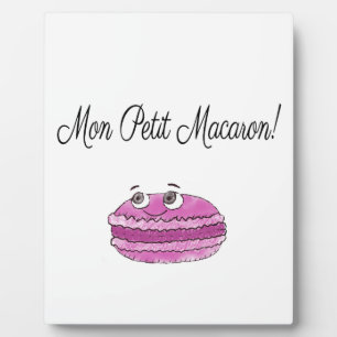 Plaque Photo Mon Petit Macaron