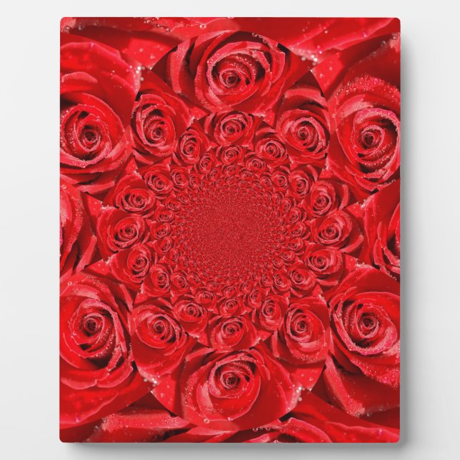 Plaque Photo Monde de couleur rose : Imaginaire floral (Devant)