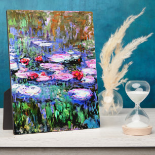 Plaque Photo Monet - Los Nenufares (nénuphar)