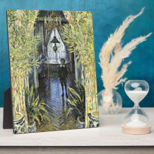 Plaque Photo Monet - Un coin de l'appartement