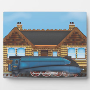 Plaque Photo Moteur à vapeur