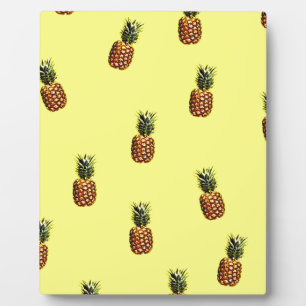 Plaque Photo motif ananas