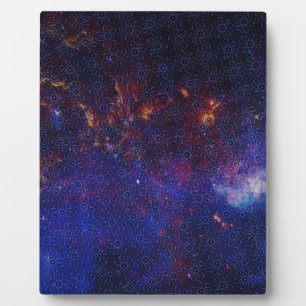 Plaque Photo Motif Atom
