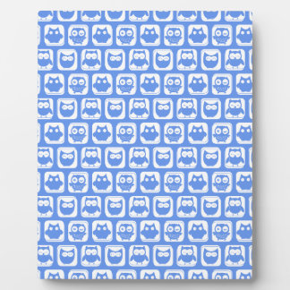 Plaque Photo Motif de la Chouette bleue