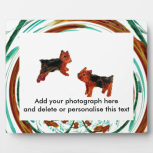 Plaque Photo Motif de la faune