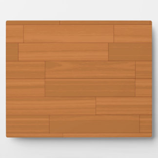 Plaque Photo Motif de parquet en bois
