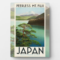 Mt Fuji Japon affiche Voyage Art Vintage