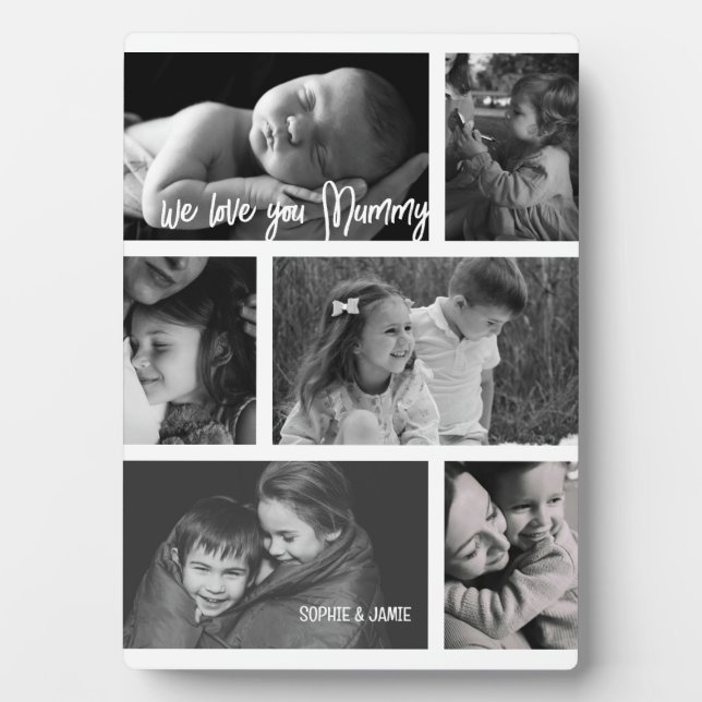 Plaque Photo Mummy 6 Photo Collage (Devant)