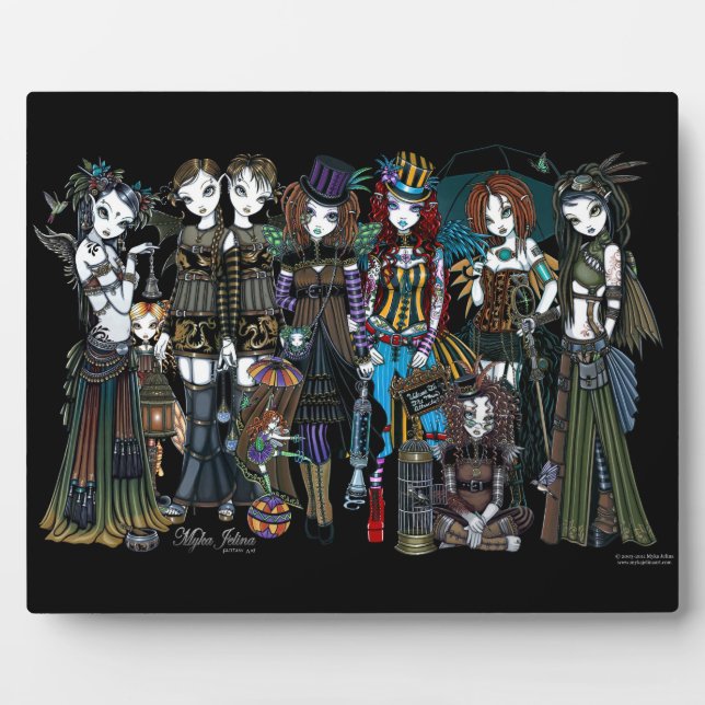 Plaque photo Myka Jelina Steampunk Tribal Fairies (Devant)