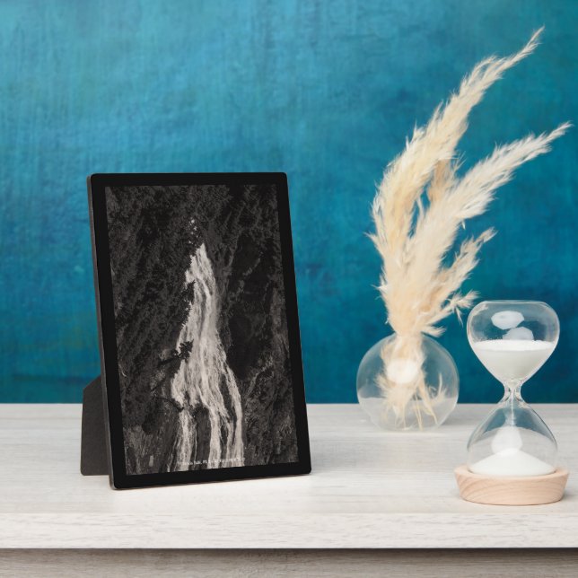 Plaque Photo Narada Falls, WA (Côté)