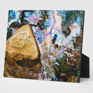 Plaque Photo nature abstraite eau morte