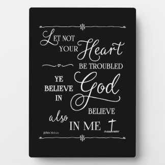 Plaque Photo Ne Pas Troubler Votre Coeur