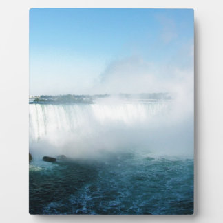 Plaque Photo Niagara Falls.