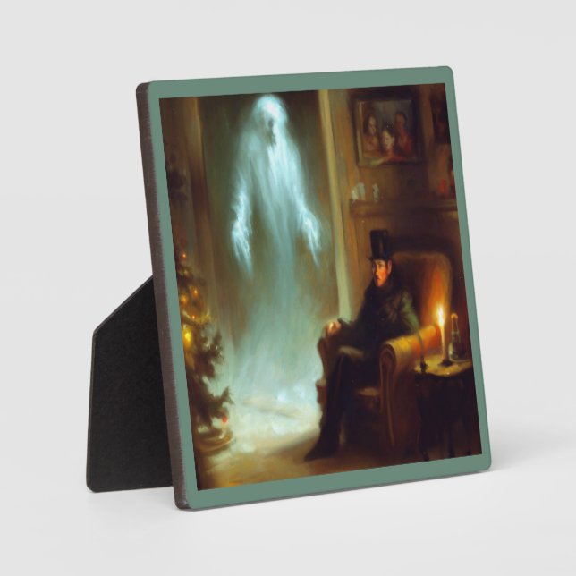 Plaque Photo Noël Carol Fantôme de Noël Passé (Recto)