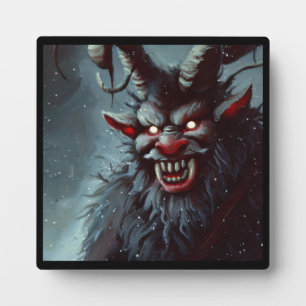Plaque Photo Noël Krampus 2